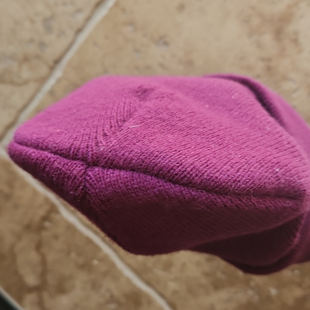 Carhartt Deep Purple Knit Beanie Stocking Hat - Picture 4 of 5
